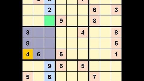 How to Solve Washington Times Sudoku Difficult April 1, 2022