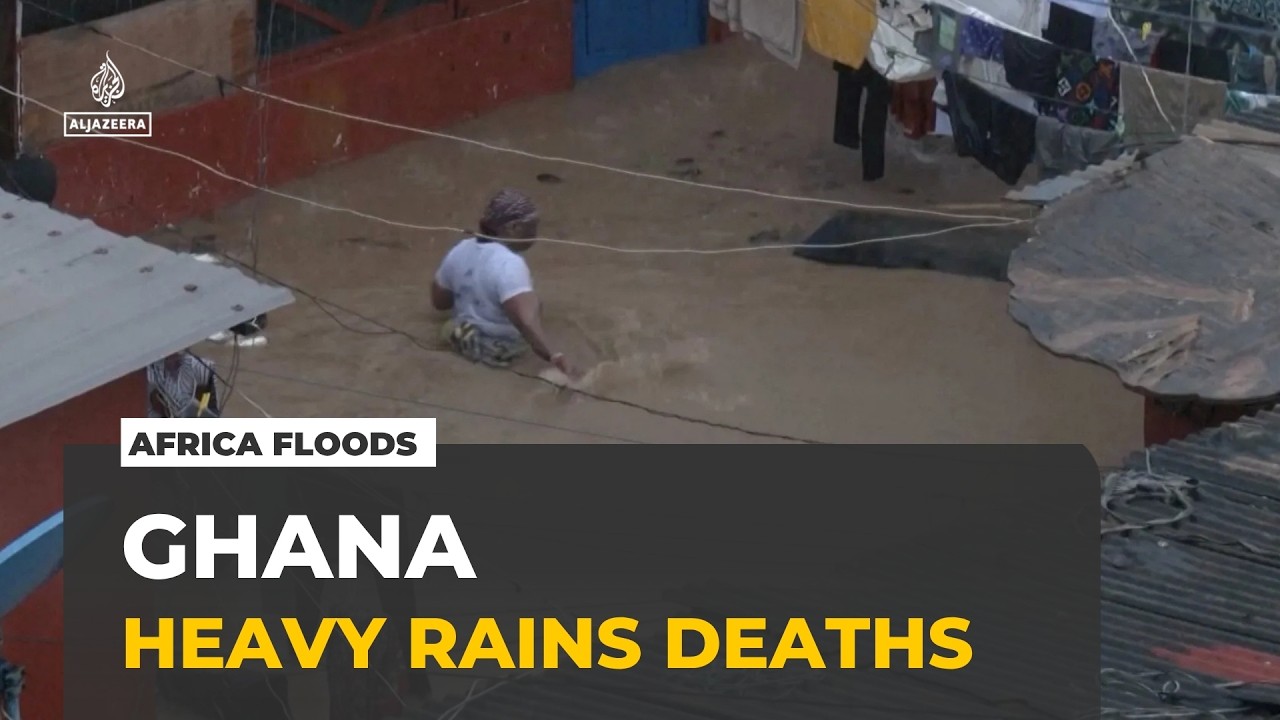 West Africa flooding: At least 12 people killed in Ghana after heavy rains