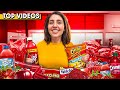 24 Hours Eating Only ONE Color! | The Anazala Family