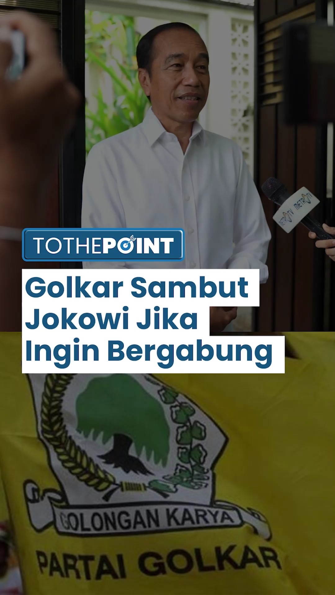 PDIP Tidak Lagi Anggap Jokowi sebagai Bagiannya, Respons Golkar: Menerima dengan Tangan Burka!