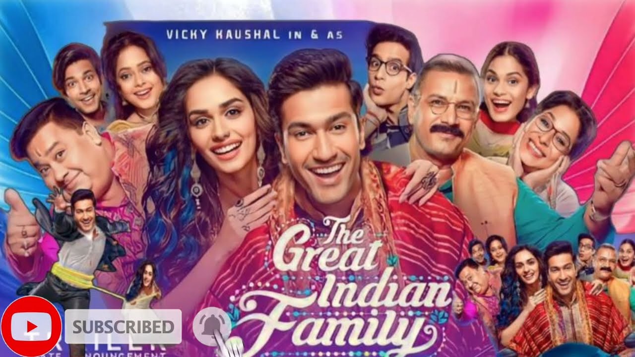 The Great Indian Family Trailer Vicky Kaushal, Manushi Vijay Krishna Acharya, Family Drama 🤐 The Great Indian Family Trailer Vicky Kaushal, Manushi Vijay Krishna Acharya, Family Drama 🤐