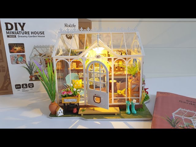 Rolife Dreamy Garden House DIY Miniature House Kit DG163