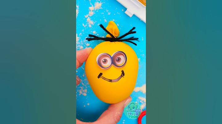 Yay! 🎈💛 Mommy Made Me a Minion Balloon Friend! So Cute! 😍 #balloonfun #minions #kidsvideo