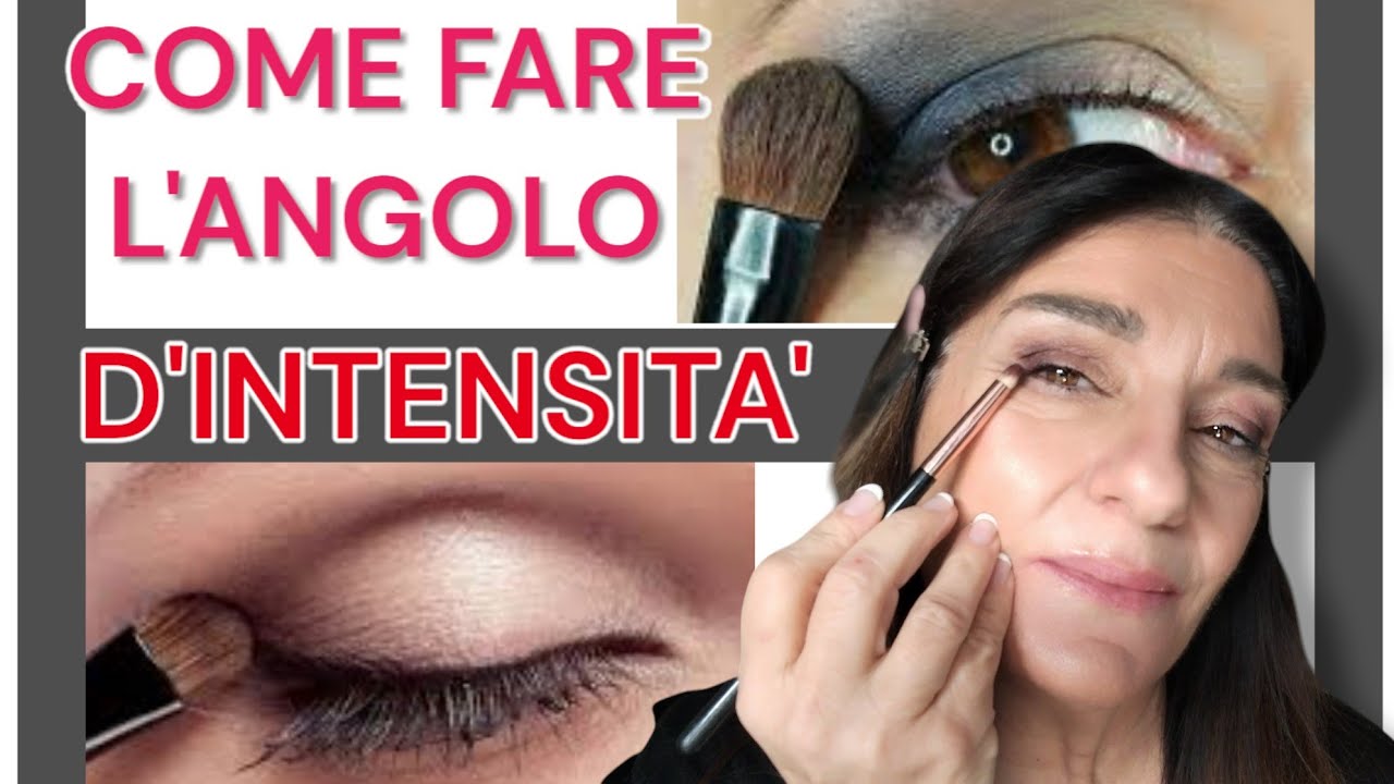 COME FARE L'ANGOLO D'INTENSITA con L'OMBRETTO | LA Sfumatura a V, LA MEZZA LUNA.. !!!⭐️