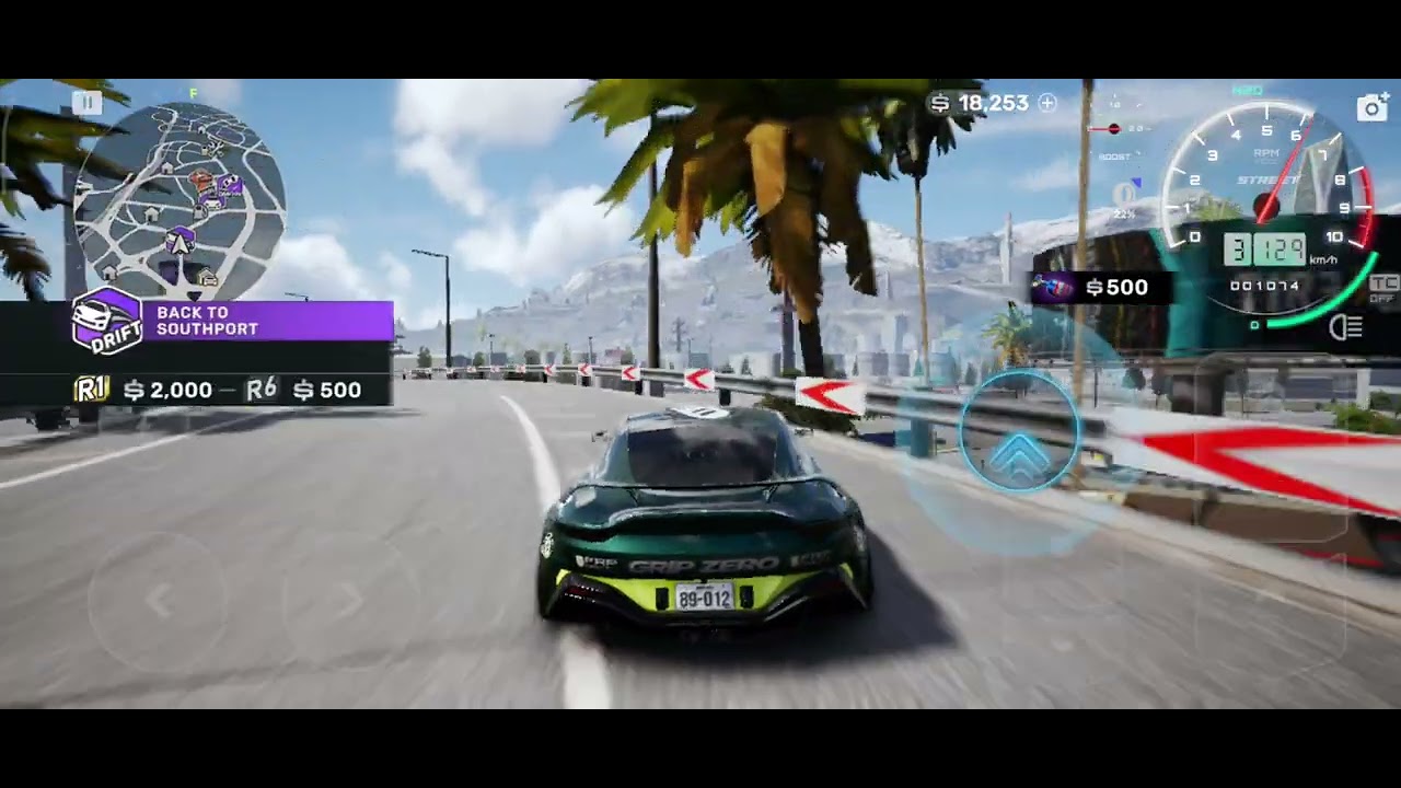 Probando un nuevo juego de autos 