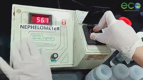How To Check Turbidity of Water Sample | Turbidity Test Using Nephelometer | Eco Paryavaran