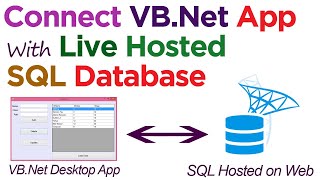 Connect VB.Net App with Live Hosted SQL Server Database screenshot 5