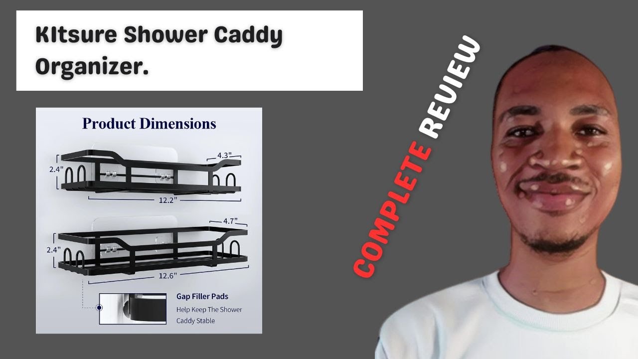 Kitsure Shower Caddy Organizer Review  Best Shower Caddy Organizer 