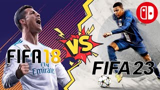 Чем ОТЛИЧАЕТСЯ FIFA 23 от FIFA 18 на NINTENDO SWITCH