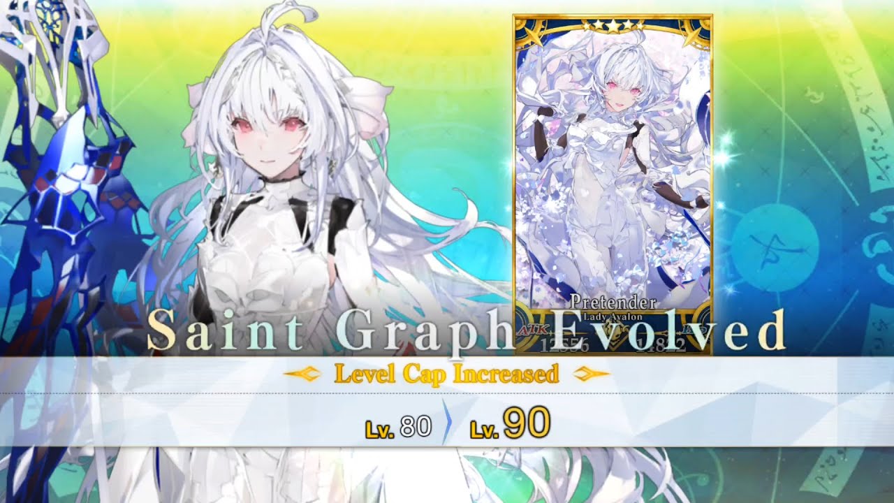 Fate/Grand Order - Lady Avalon Ascension - YouTube