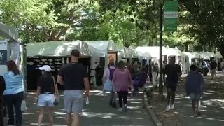 Atlanta Dogwood Festival underway with extra security