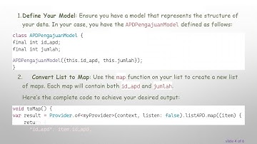 How to Convert a List to a Map with Two Keys in Flutter Dart