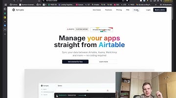 Syncing Mailchimp to Airtable with Syncgrip.com