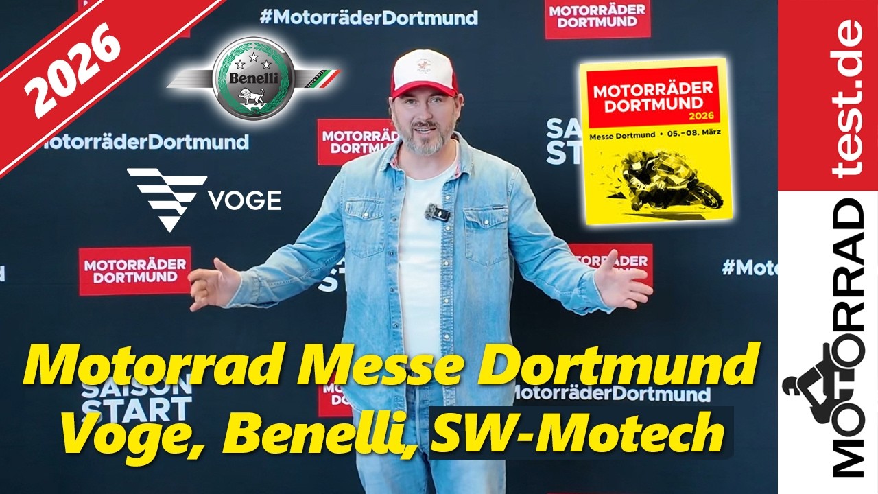 Motorradmesse Dortmund 2026 | Voge, Benelli & SW-Motech + Interview mit Hans Jürgen Weigt