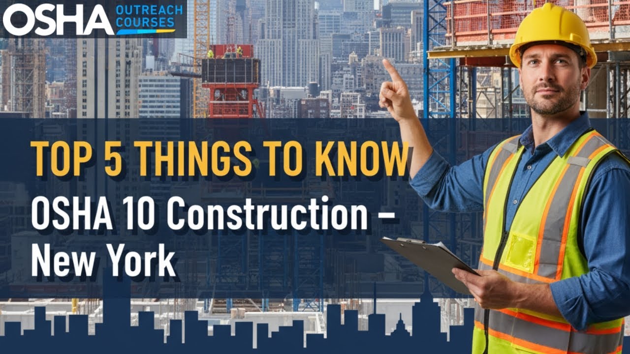 Top 5 Things to Know About OSHA 10 Construction Training in New York ...