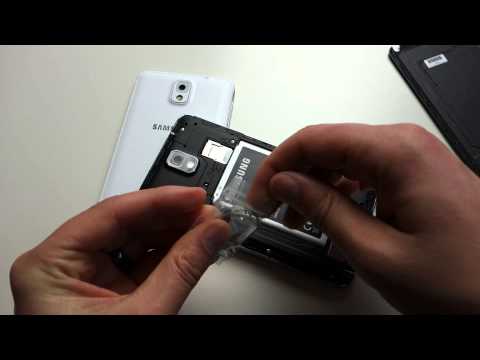 How to: Remove Galaxy Note 3 SIM Card