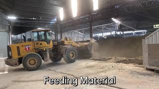 Blast Furnace Slag Vertical Grinding Mill Production Line@Henan Yusheng Machinery Co.,Ltd