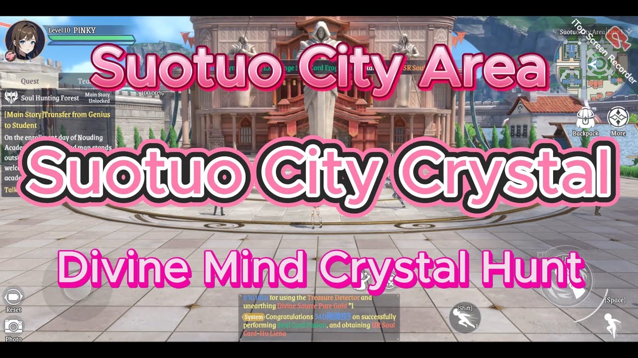 Soul Land: New World - Suotuo City Area - Suotuo City Crystal (Divine Mind Crystal)