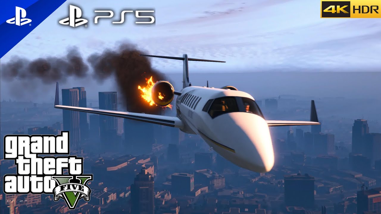 GTA 5 (PS5) Mission #38 - Caida Libra [100% Gold Medal Walkthrough] 4k HDR 60fps