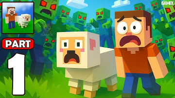 CubeCraft Walkthrough Part 1 – Battle for Survival (Android, iOS)
