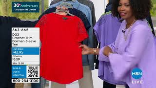 HSN | DG2 by Diane Gilman Fashions 30th Anniversary 05.11.2024  03 PM