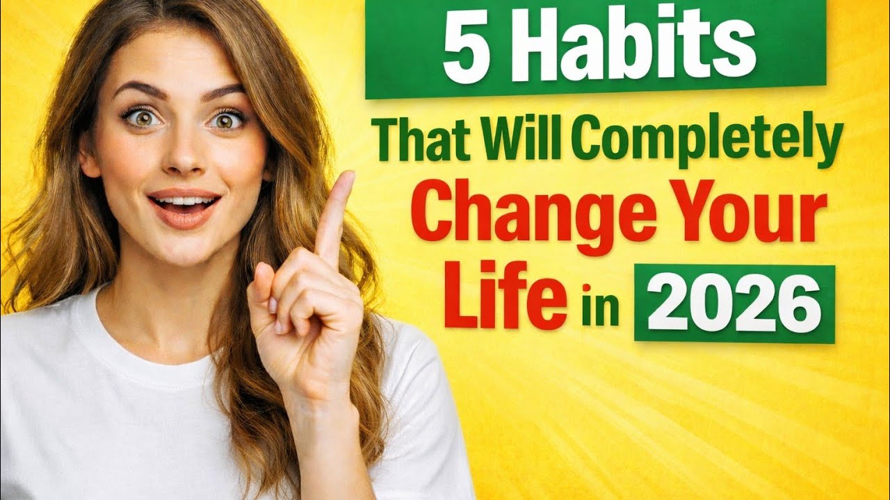 5 Healthy Habits That Will Completely Change Your Life in 2026 - YouTube