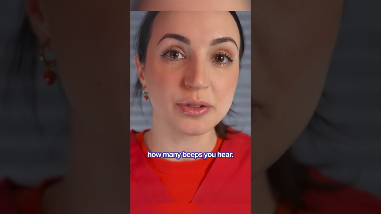 ASMR - How many beeps do you hear? #shorts