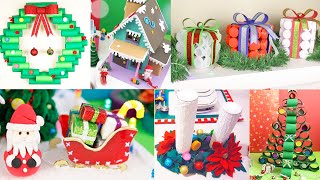 6 DIY CHRISTMAS RECYCLED DECORATIONS Amazing DIY crafts for Christmas | aPasos Crafts DIY