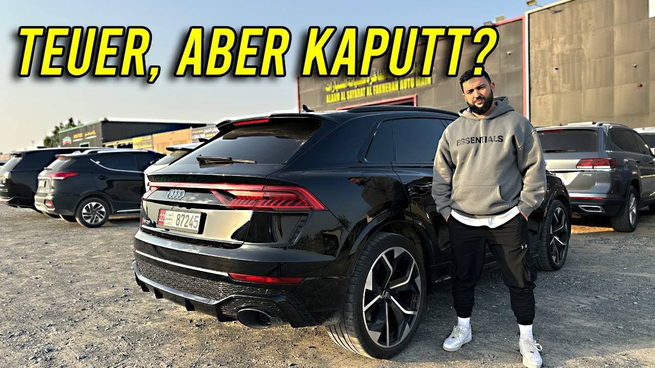 Unfall-Importe & Luxusautos in der Werkstatt in Dubai 🤑RSQ8, Bentley, Porsche, Ferrari