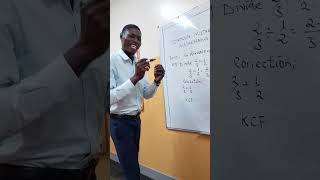 COMMON MISTAKES IN DIVISION OF FRACTIONS 