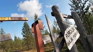 TET Finland  part from Ruka to road E75 . 22.08.2019.