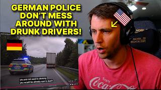 American amazed by German Police Intercepting Dangerous Truck Driver on Autobahn. Incredible!
