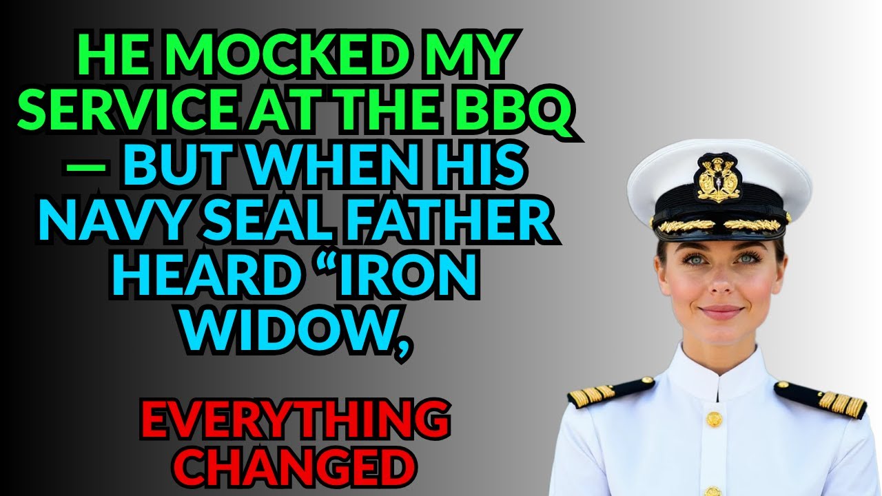 My Cousin Mocked Me at the BBQ Until His Dad a SEA, Heard My Call Sign Apologize NOW