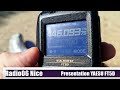 Talkie-walkie Yaesu model FT5D version expert