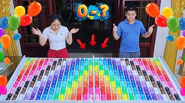 Solve challenging ball puzzles quickly and intelligently ☆ level 54