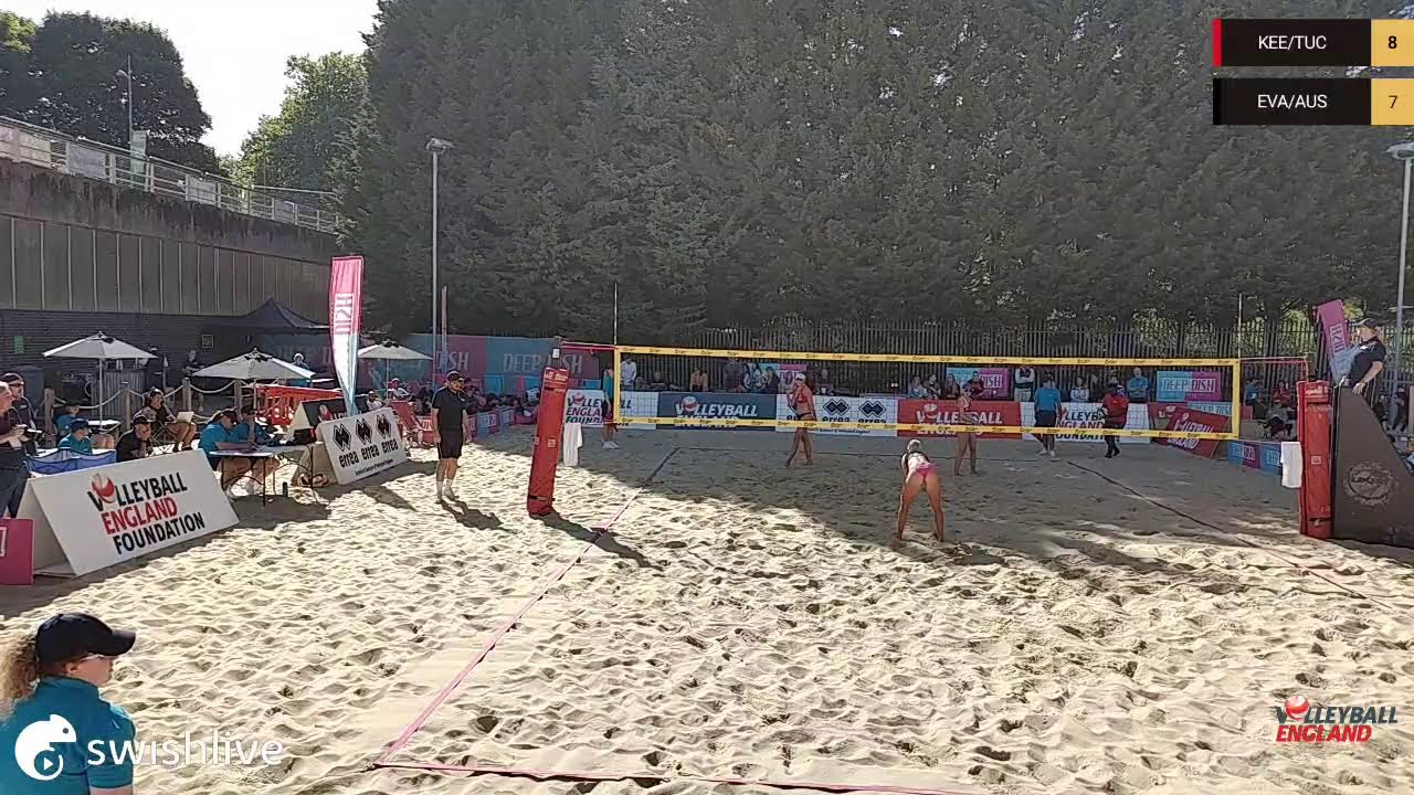 Commonwealth Games Selection Tournament beach volleyball Friday Session 2