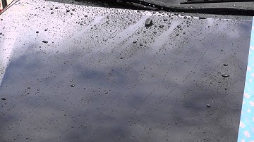 Shift-65 Water Sheeting vs. Ceramic Coating Water Beading