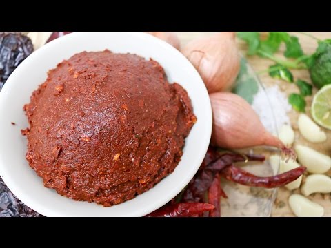 Thai Red Curry Paste พริกแกงเผ็ด - Episode 90