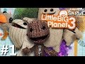 Zagrajmy w Little Big Planet 3 [PS4] odc. 1 - Nowe przygody Sackboya