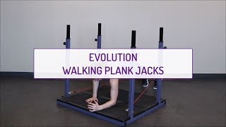 Home Exercises | Evolution Walking Plank Jacks | Core & Cardio | Abs & Legs