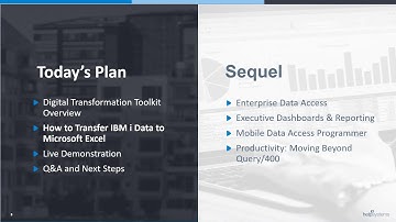 How to Transfer IBM i Data to Microsoft Excel