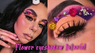 Flower child eyeshadow tutorial ￼