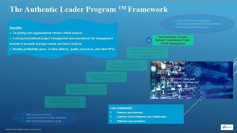 How to transform organizations to have strong Ops. Risk Mgmt.? The Authentic Leader Program - Step 6