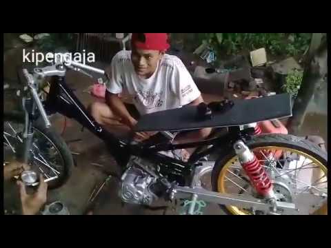 Proses prakitan mesin buat  motor  drag  YouTube