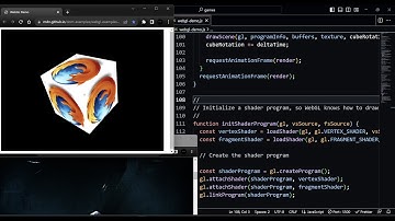 Using textures in WebGL: Drawing the textured cube - WebGL.