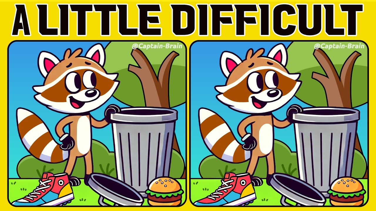 🧠🧩Spot the Difference | Mind-Stretching Puzzles  (A Bit Tricky)