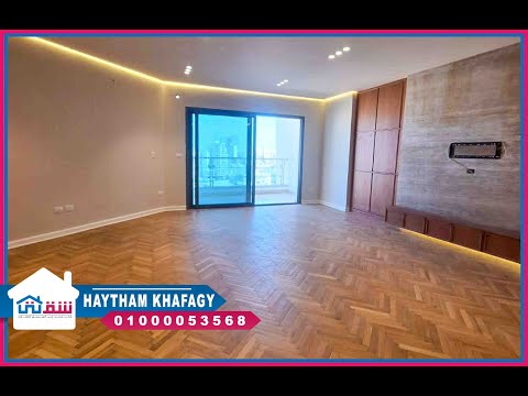 شقة للإيجار 225م سموحة أبراج الصفوة إطلالة نادي سموحة أول سكن