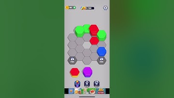Hexa Sort #gameplay #walkthrough #games #gaming #beautifulgame #sorts #shorts #short #asmr #hexagon
