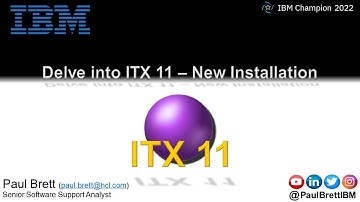Delve into the new ITX 11 Installation