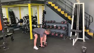 Dumbbell Dual Pendlay Row